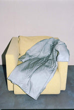 Load image into Gallery viewer, SHEER NYLON PATTED LONG COAT / BLUE GRAY