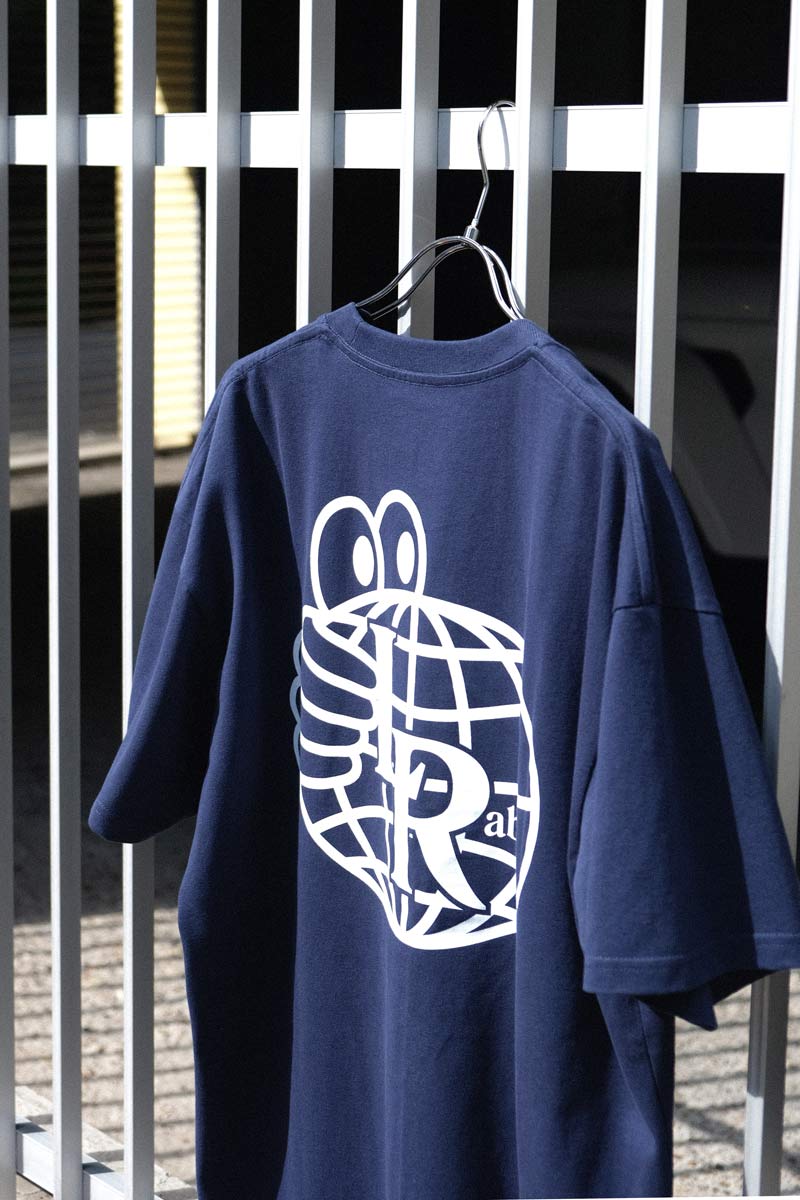 ATRAS MONOGRAM TEE / DRESS BLUE