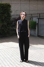 Load image into Gallery viewer, ORGANIC COTTON BREND DETACHABLE JUMPSUIT / BLACK