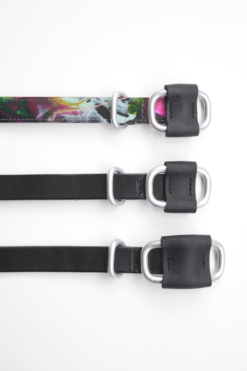 AL BELT 20MM LONGBUCKLE / BLACK