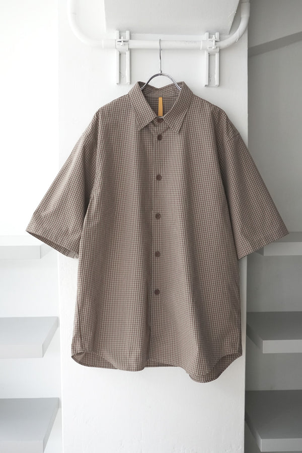 R20 SHIRT-9 S/S WEATHER SHIRT / GARDEN GRID
