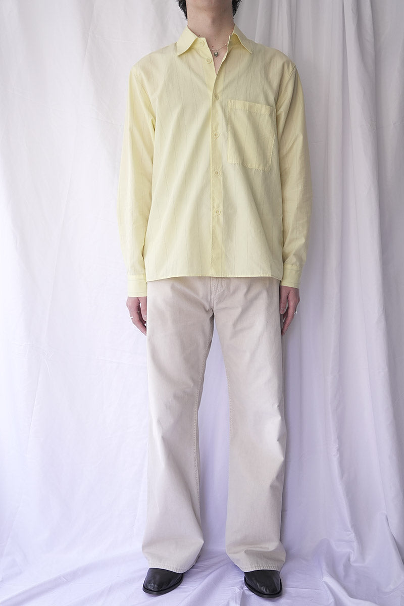 R20 SHIRT-4 OD SHIRT / 옐로우 핀