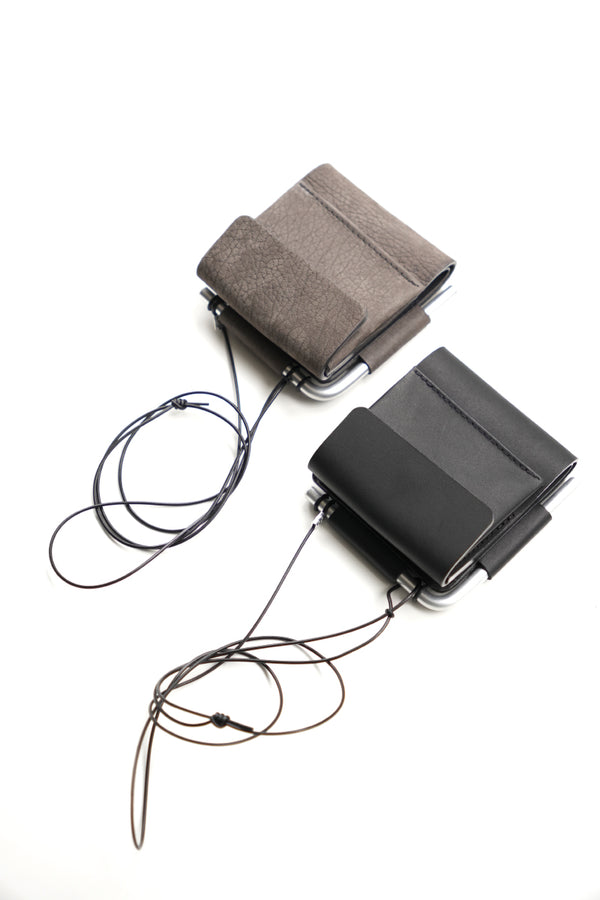 AL BIFOLD WALLET / GREY SPAIN CARF LEATHER