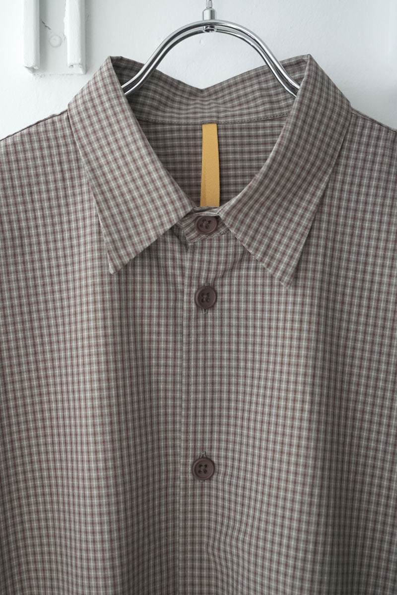 R20 SHIRT-9 S/S WEATHER SHIRT / GARDEN GRID