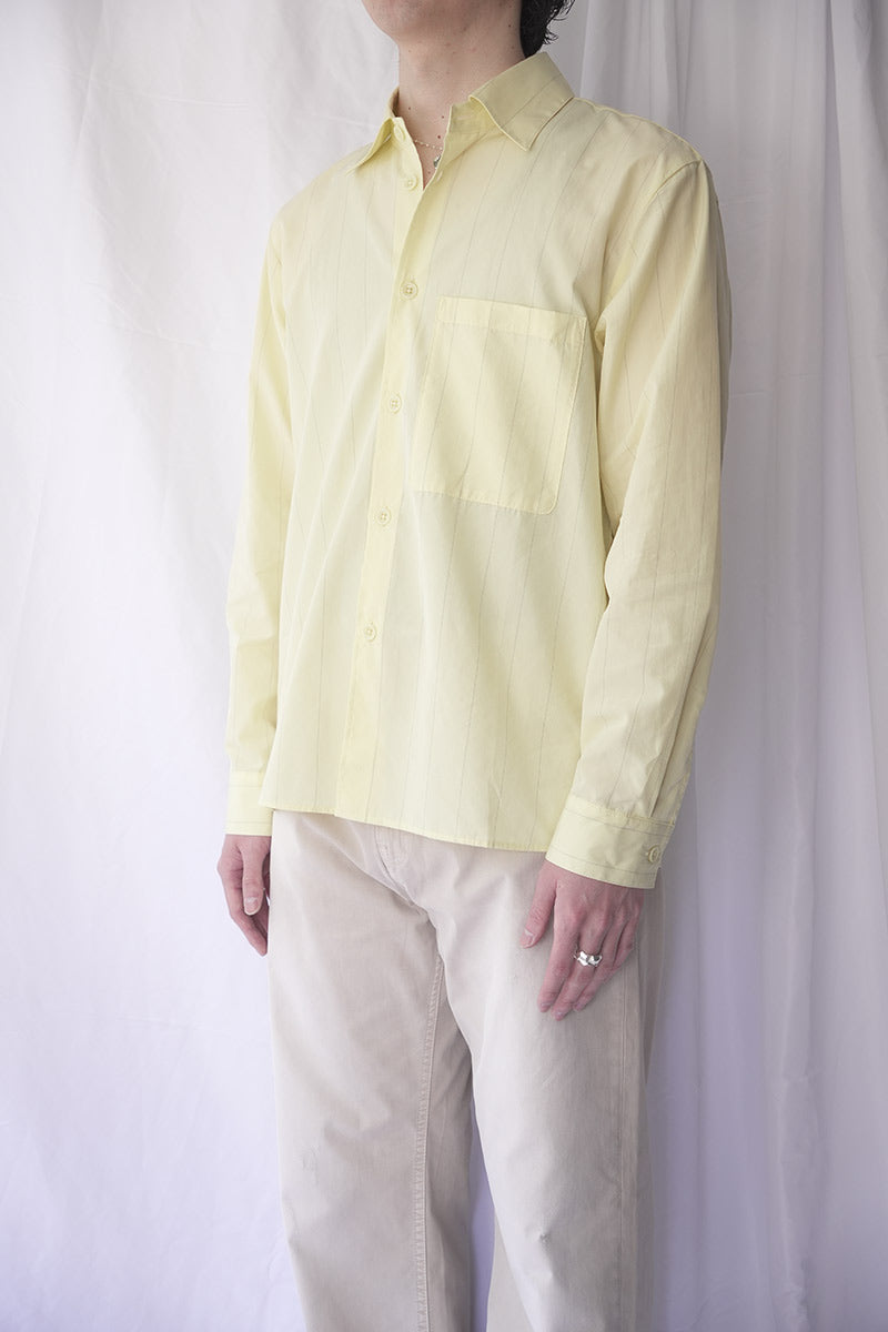 R20 SHIRT-4 OD SHIRT / 옐로우 핀