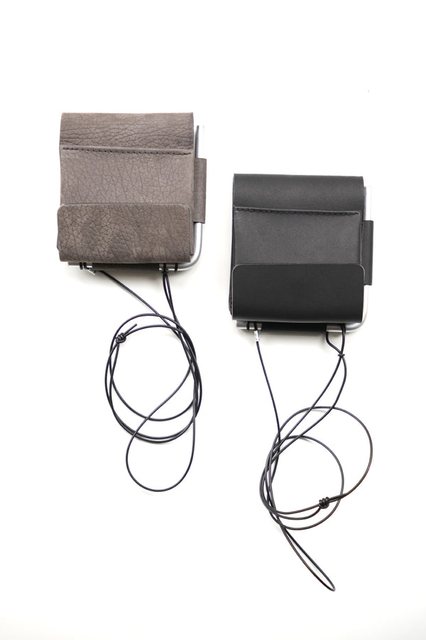 AL BIFOLD WALLET / GREY SPAIN CARF LEATHER