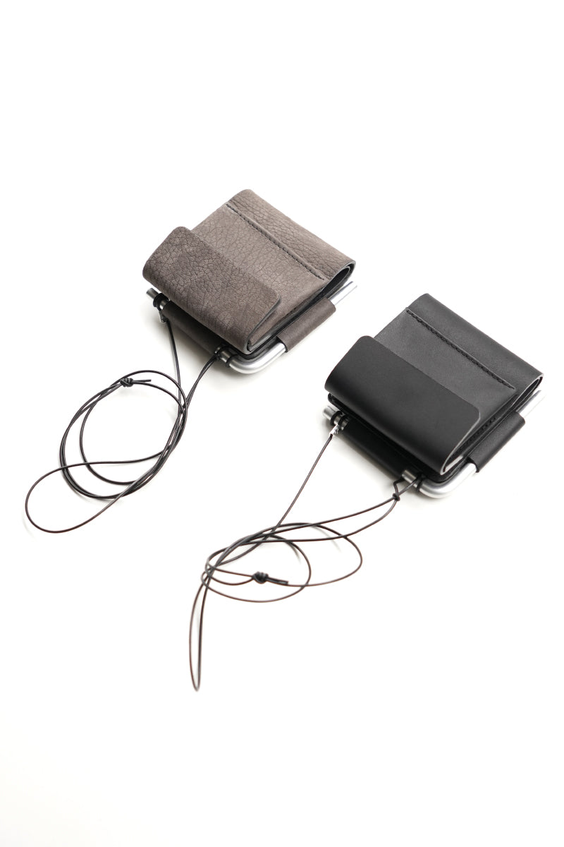 AL BIFOLD WALLET / GREY SPAIN CARF LEATHER