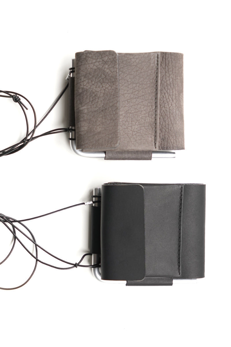 AL BIFOLD WALLET / BLACK GLOVE LEATHER