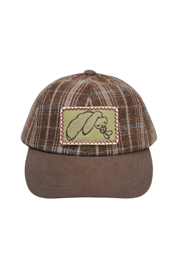 BEANIE / GRAND CHECK FUZZY ALPACA [Expected to arrive in Autumn/Winter 2026]