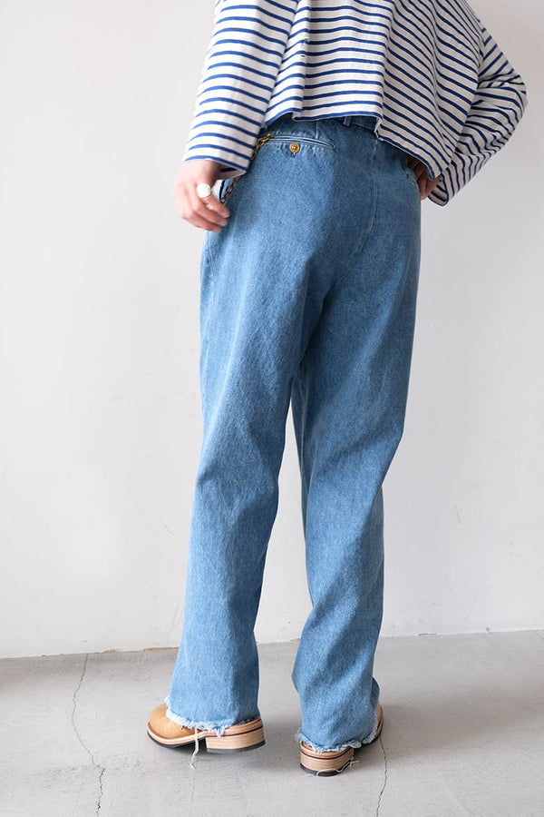 NEAT CHINO SEAISLAND COTTON DENIM / BLUE [金沢店]