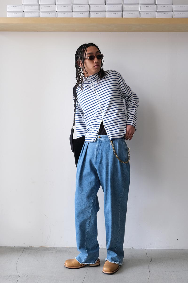 NEAT | NEAT CHINO SEAISLAND COTTON DENIM / BLUE シーアイランド