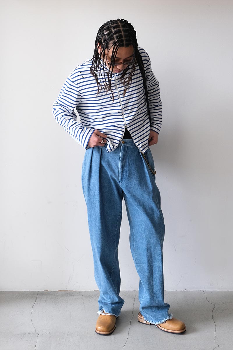 NEAT | NEAT CHINO SEAISLAND COTTON DENIM / BLUE シーアイランド