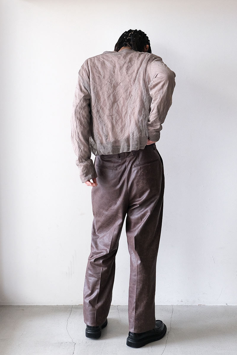 LIKE A LEATHER STANDARD TYPE1 / DARK BROWN [가나자와점]