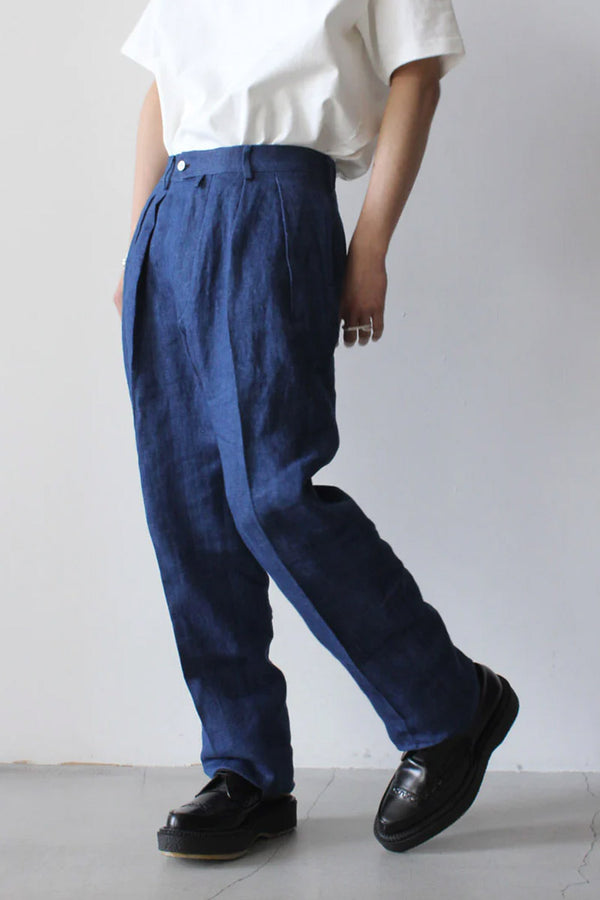 LINEN BLEACH DENIM STANDARD TYPE I / INDIGO [金沢店]