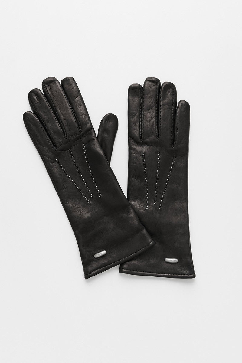 OUR LEGACY アワーレガシー 黒 レザー手袋 グローブ L OUR LEGACY | HER GLOVES / BLACK LEATHER レザーロンググローブ