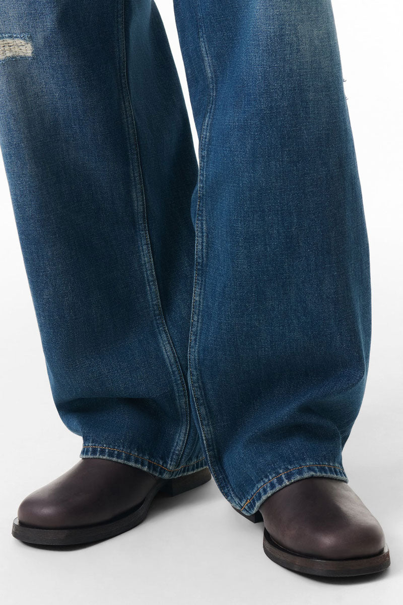 CAMION BOOT / MATTED BROWN WAXED BOVINE