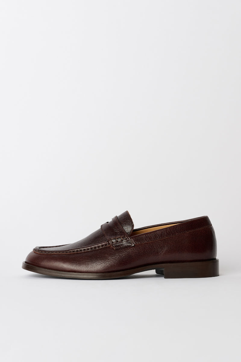 LIGHT LOAFER / TRUE DYED BLACK LEATHER