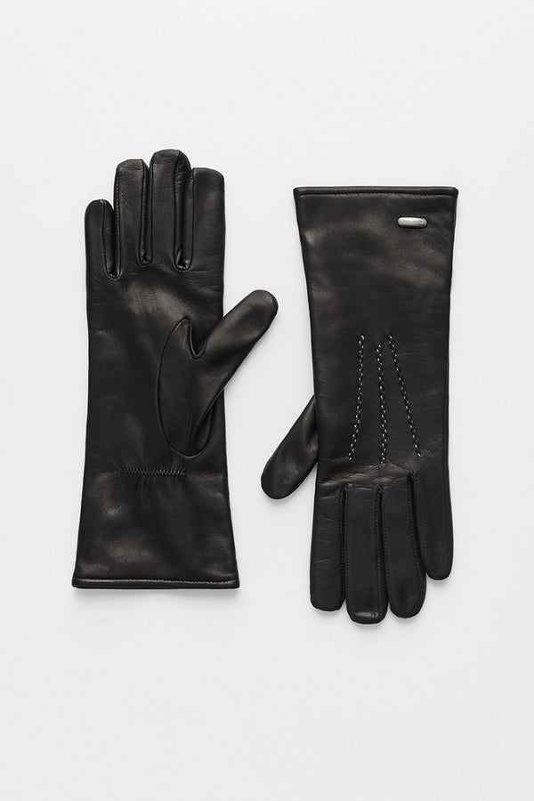HER GLOVES / BLACK LEATHER