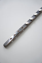 画像をギャラリービューアに読み込む, FLOWER BRACELET / DEEP BLACK LEATHER