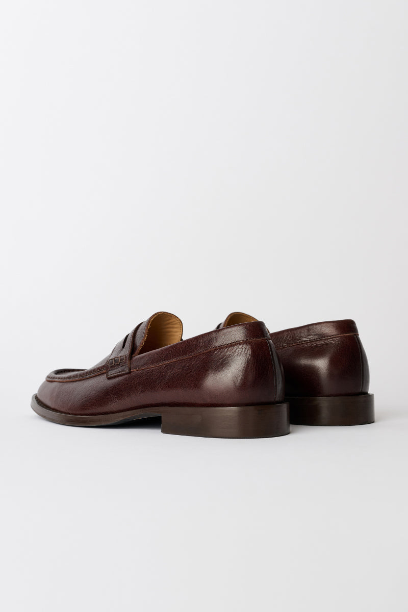 LIGHT LOAFER / TRUE DYED BLACK LEATHER