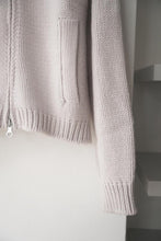 画像をギャラリービューアに読み込む, ULTRA ZIP CARDIGAN / BONE LOW TWIST MERINO