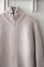 画像をギャラリービューアに読み込む, ULTRA ZIP CARDIGAN / BONE LOW TWIST MERINO