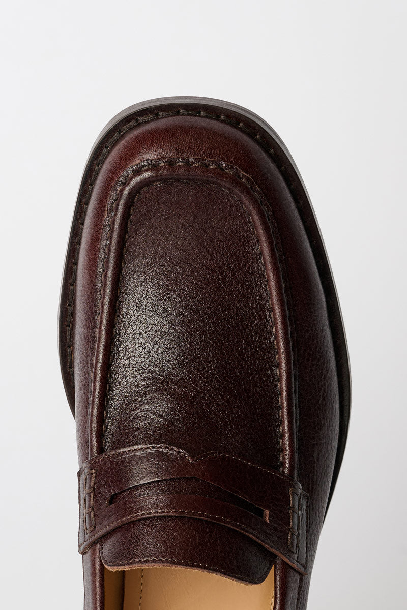 LIGHT LOAFER / TRUE DYED BLACK LEATHER