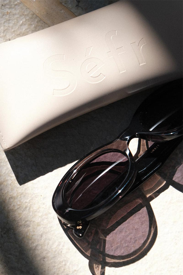 ORBIT SUNGLASSES / CHARCOAL ACETATE [20%OFF]