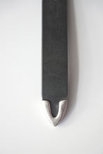 Load image into Gallery viewer, WESTERN BELT BRIDLE LEATHER / BLACK