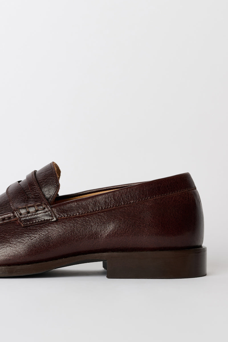 LIGHT LOAFER / TRUE DYED BLACK LEATHER