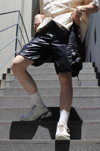 MOUNT SHORTS / BLACK TECH CHINTZ RIPSTOP