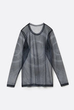 Load image into Gallery viewer, SECOND SKIN L/S T-SHIRT .13 / GEOMETRIC BLACK