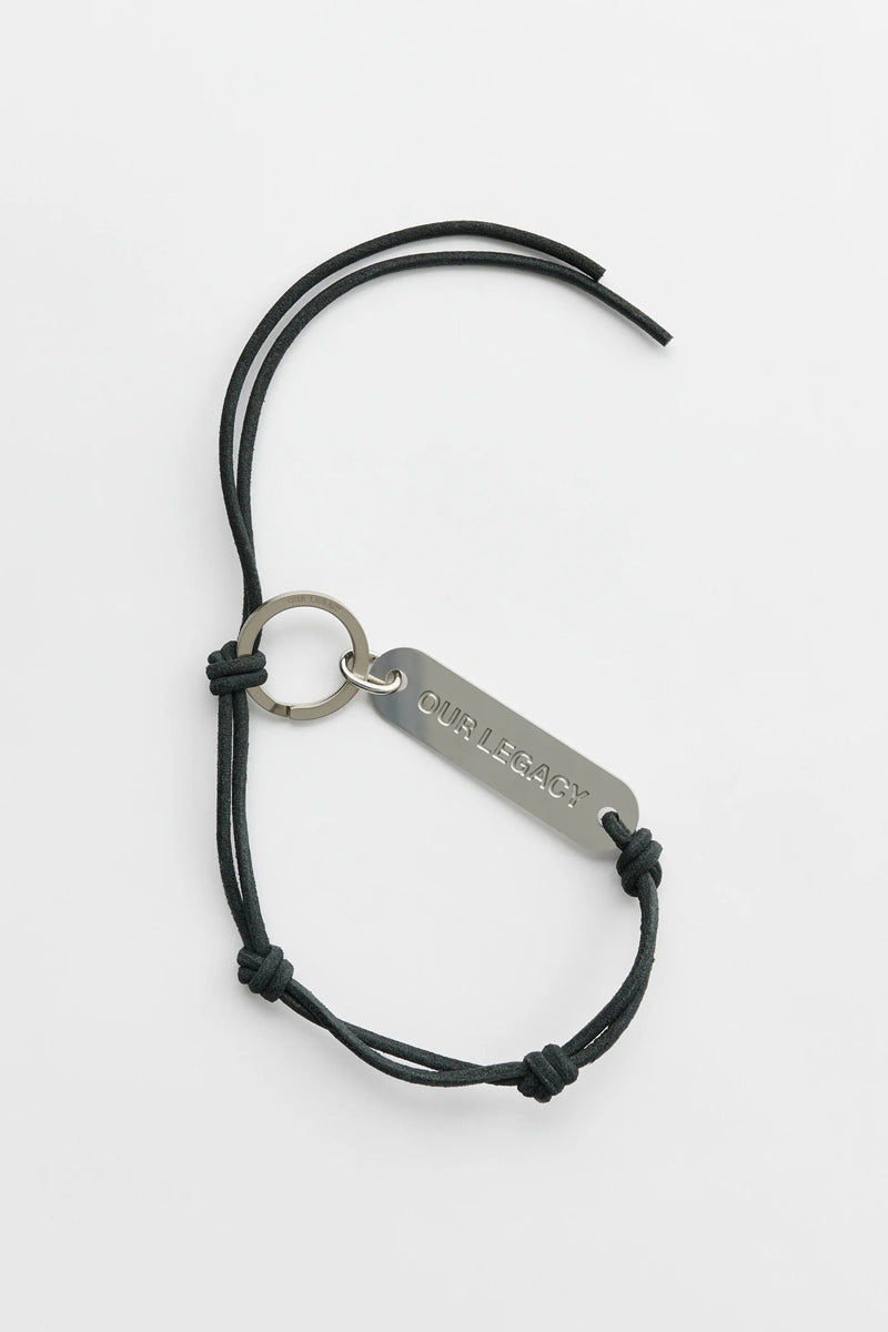 LADON KEY LING / BLACK LEATHER レザーキーホルダー – STOCK