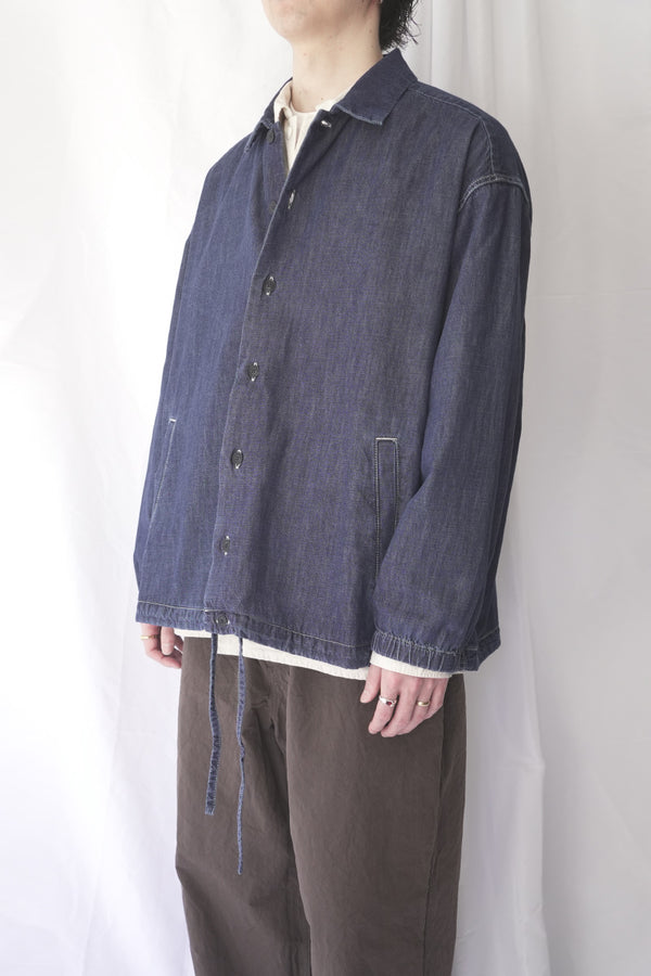 EUDES DENIM SHIRT-L DENIM / INDIGO