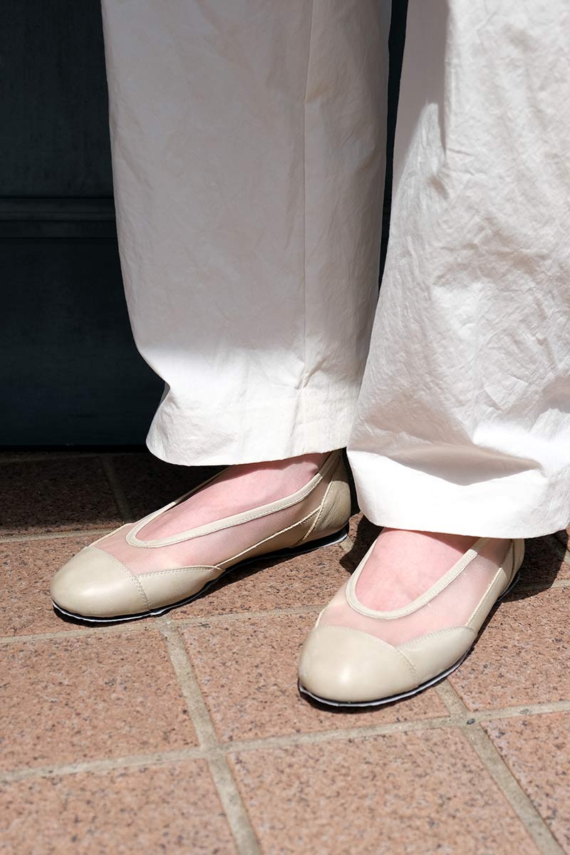 PILI MESH SHOES / BEIGE [20%OFF]