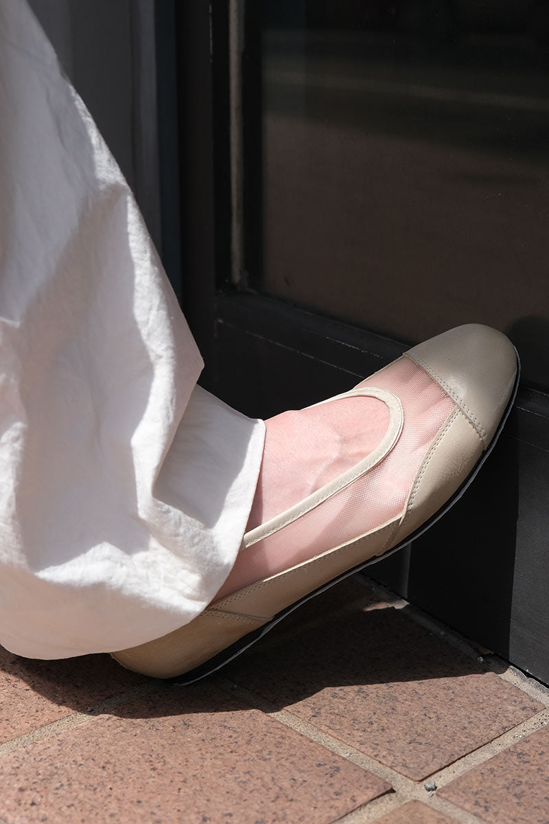 PILI MESH SHOES / BEIGE [20%OFF]