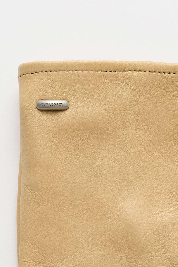 BIKER GLOVE / CREAM NAPPA