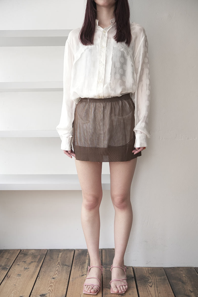 ZUNELA SKIRT / BROWN [20% 할인]