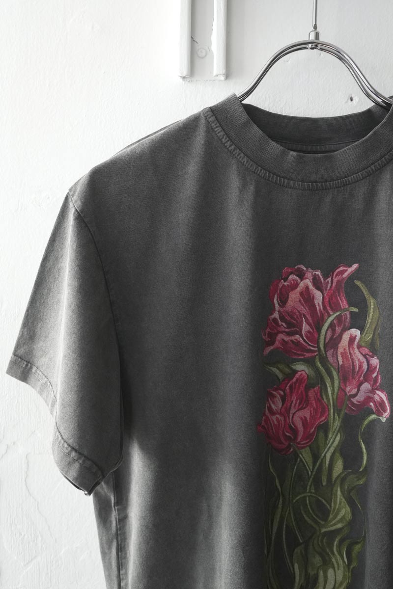 FADED TULIP T-SHIRT / GREY