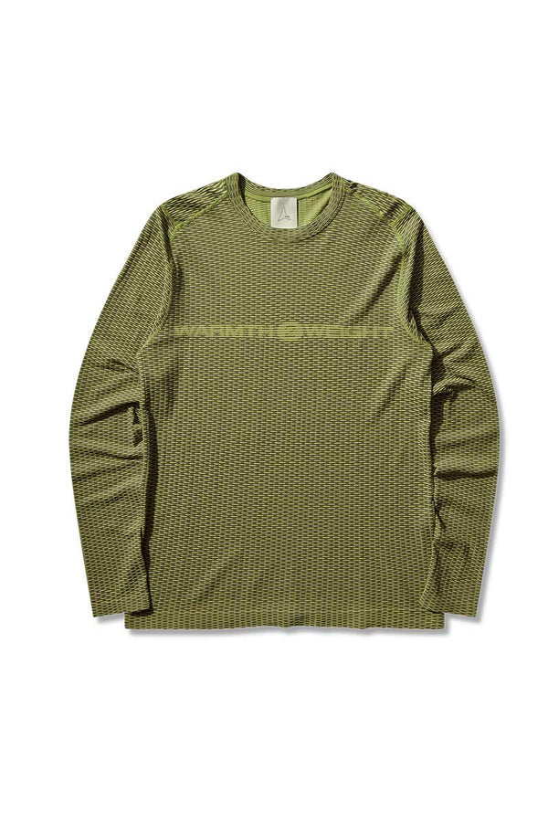 HIVEE DRYARN® LIGHTWEIGHT SEAMLESS LONG SLEEVE / LIME GREEN