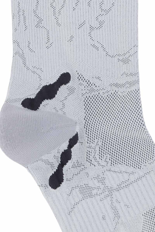 RYLI Q-SKIN® TECHNICAL CREW SOCKS / WHITE