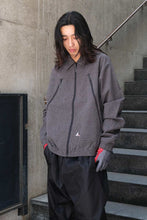 Load image into Gallery viewer, LAMON REINFORCED TECHNICAL ZIP UP SHIRT / BLACK