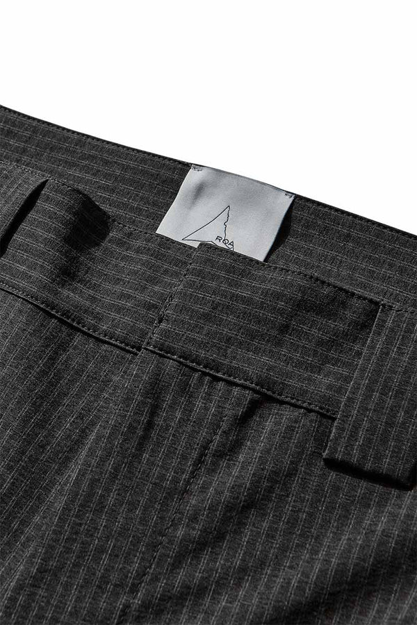 NUMB PINSTRIPED PACKABLE PANTS / BLACK