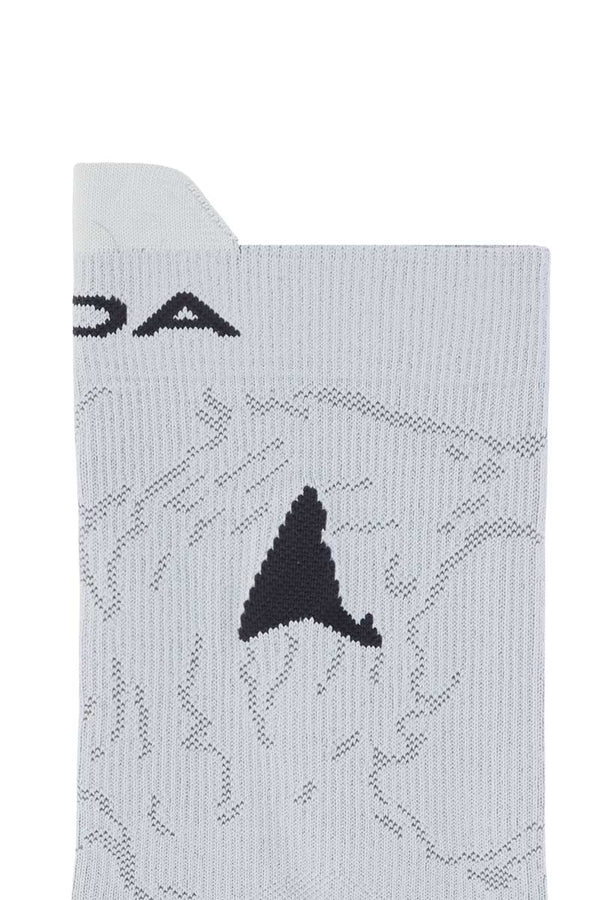 RYLI Q-SKIN® TECHNICAL CREW SOCKS / WHITE