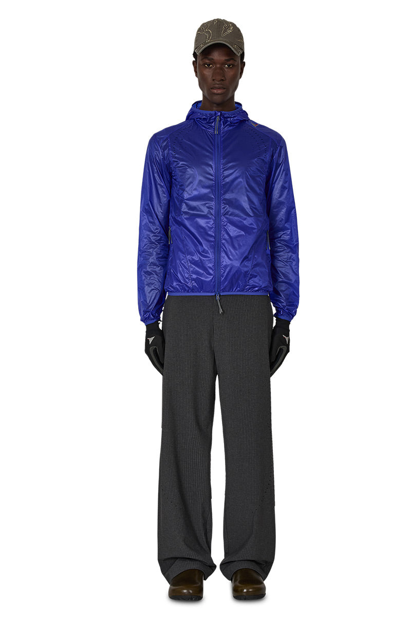 NUMB PINSTRIPED PACKABLE PANTS / BLACK