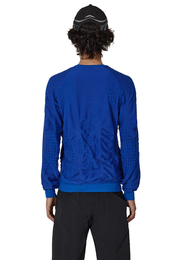 WAMA 3D SEAMLESS LONG SLEEVE / BLUE