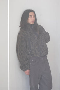 EWE FURRY JACKET / OLIVE