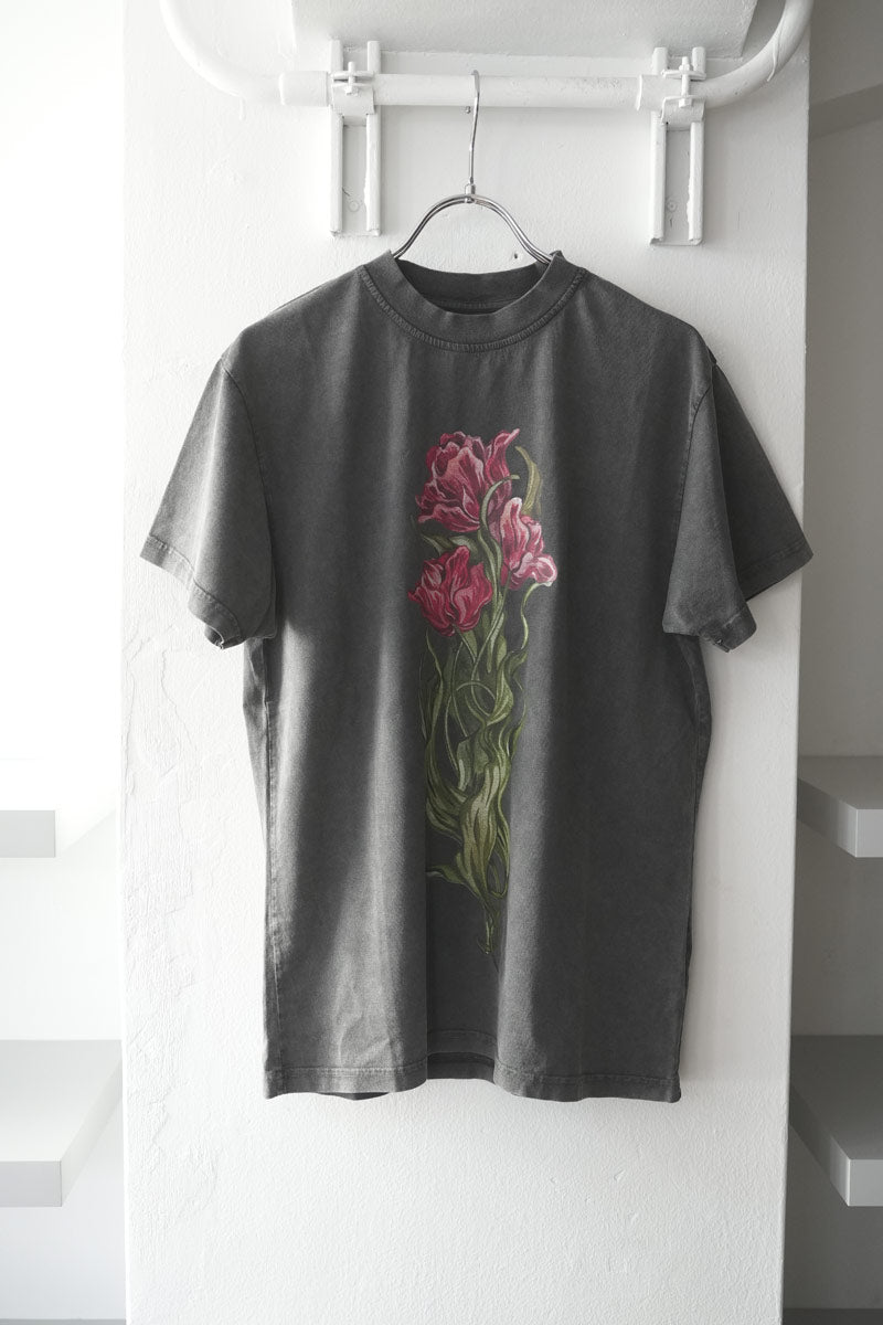 FADED TULIP T-SHIRT / GREY
