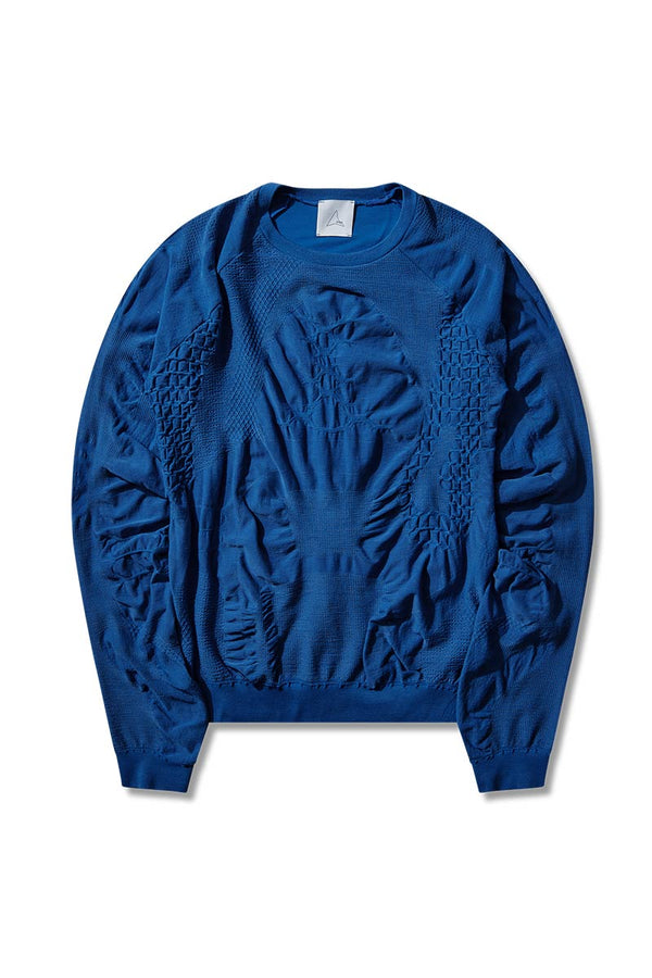 WAMA 3D SEAMLESS LONG SLEEVE / BLUE