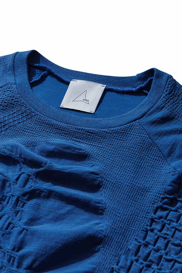 WAMA 3D SEAMLESS LONG SLEEVE / BLUE
